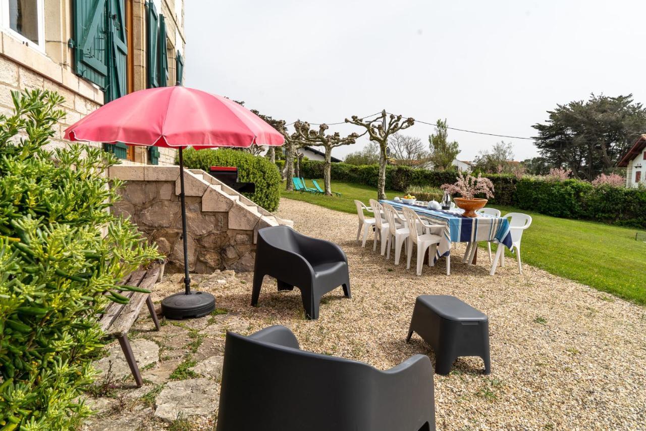 Maison De Maitre Piscine Vue Ocean - Bidart Exterior foto